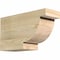 Ekena Millwork Alpine Rough Sawn Rafter Tail, Douglas Fir, 6"W x 10"H x 18"L RFT06X10X18ALP00RDF - alternate 1